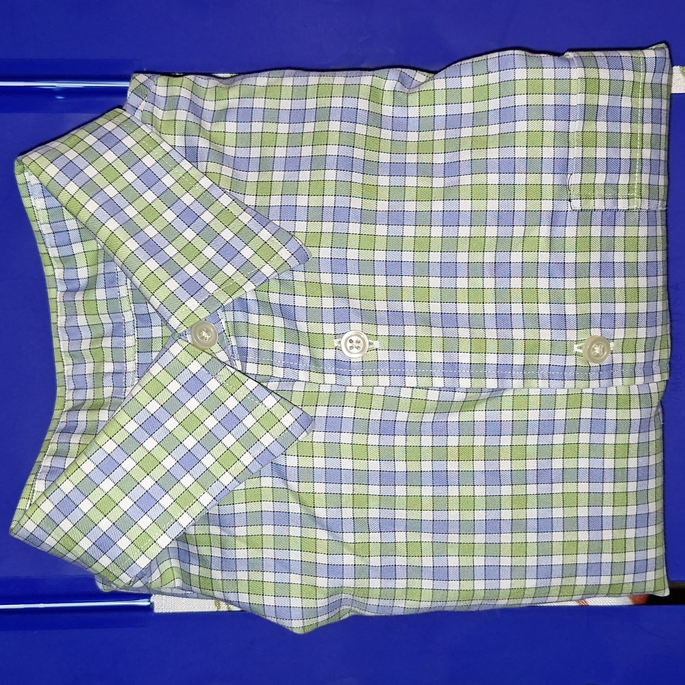 Kenneth Roberts Platinum Mens dress shirt M - Picture 1 of 10